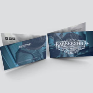 Folded Business Cards