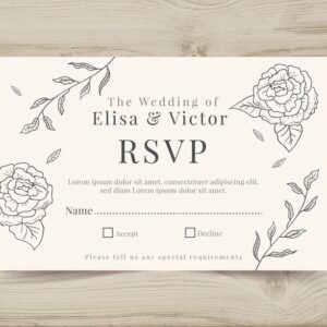 RSVP Cards
