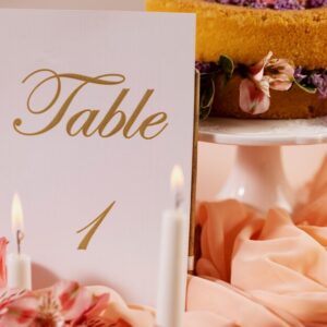 Table Numbers