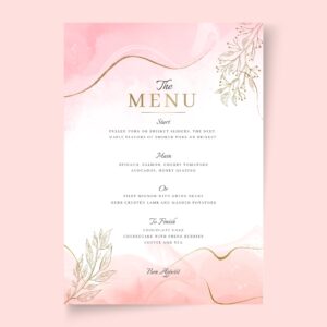 Flat Menus