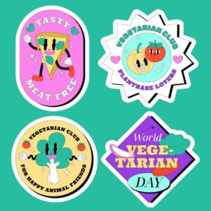 Custom Shaped Stickers