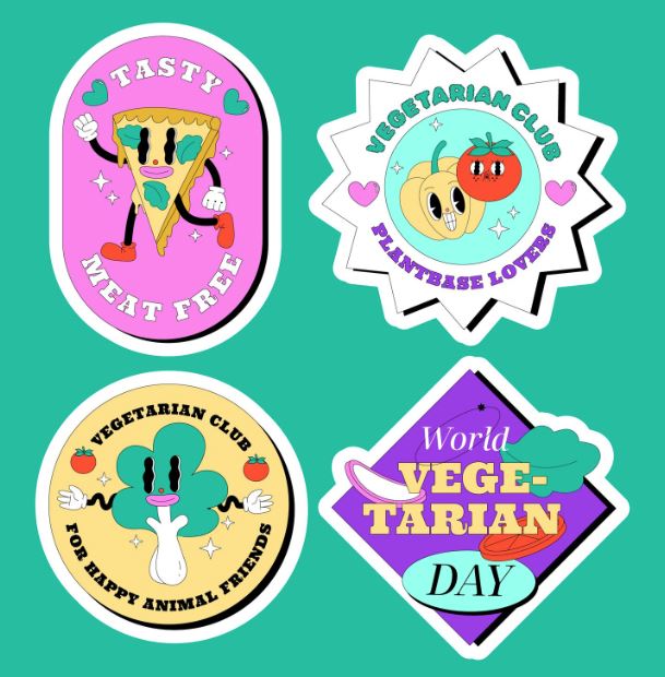 Custom Shaped Stickers