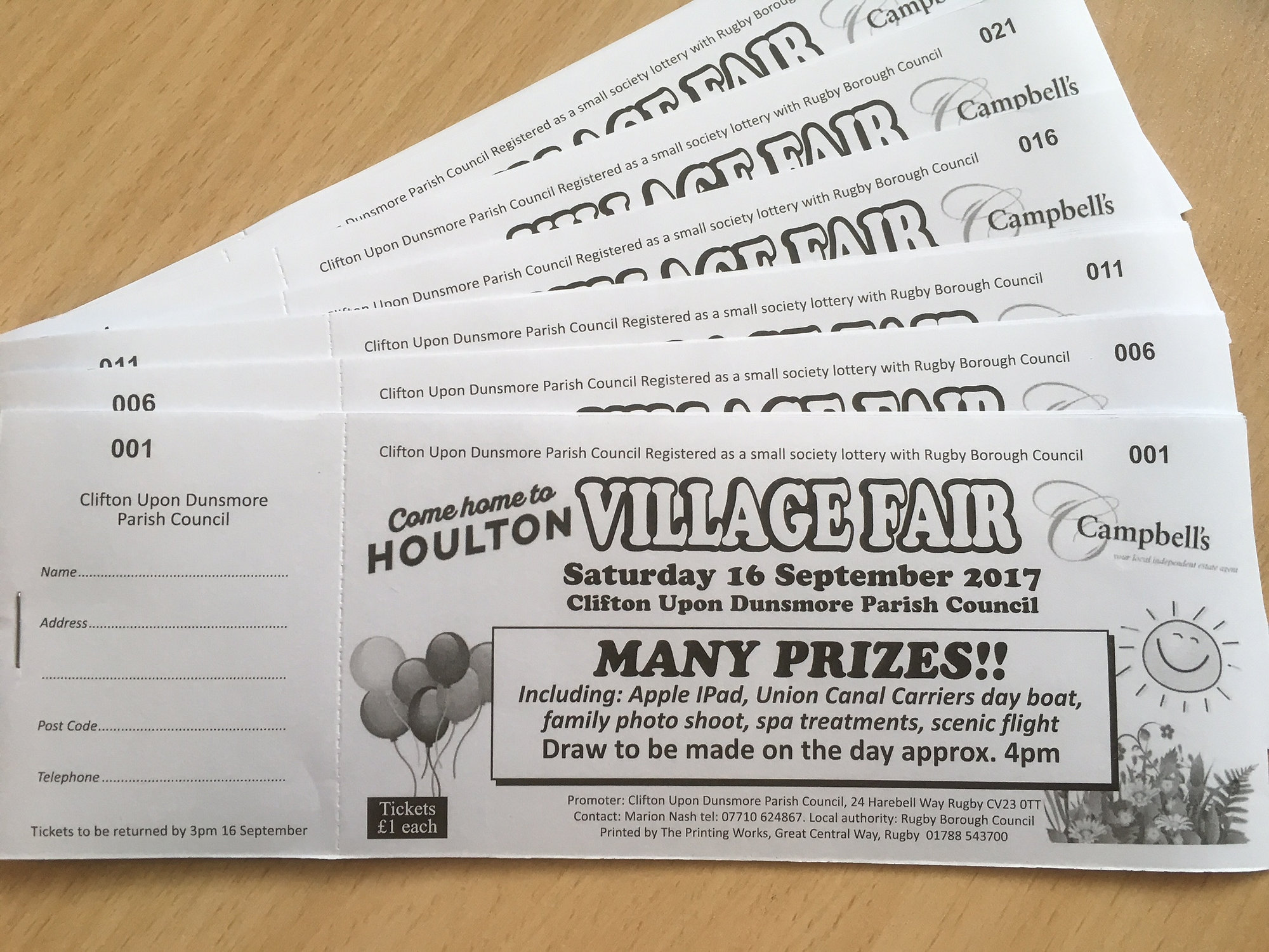 Raffle Tickets